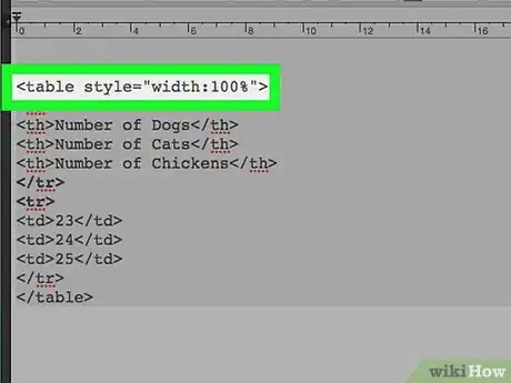 Imagen titulada Create a Table in HTML Step 14