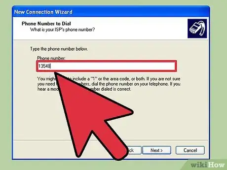 Imagen titulada Set up a Dial up Internet Connection Step 11