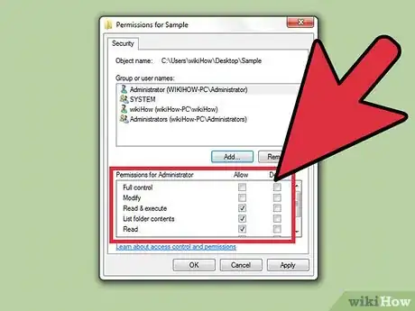 Imagen titulada Change File Permissions on Windows 7 Step 20