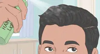secar el cabello masculino