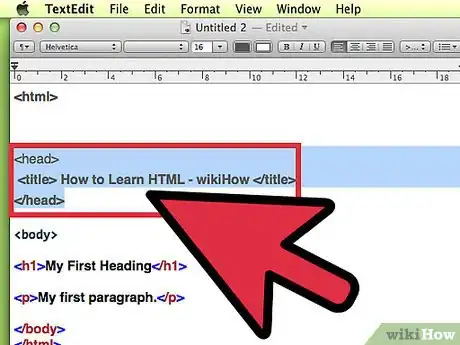 Imagen titulada Learn HTML Step 5