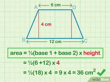 Imagen titulada Calculate the Area of a Trapezoid Step 8