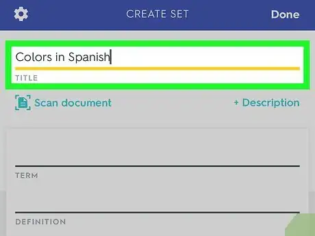 Imagen titulada Create a Set in Quizlet Step 3