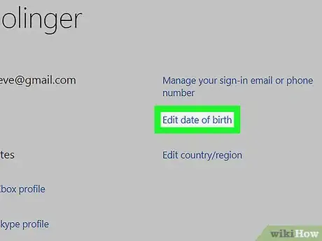 Imagen titulada Change Your Age on Xbox Live Step 5