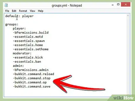 Imagen titulada Set up Bpermissions for a Minecraft Bukkit Server Step 9Bullet5