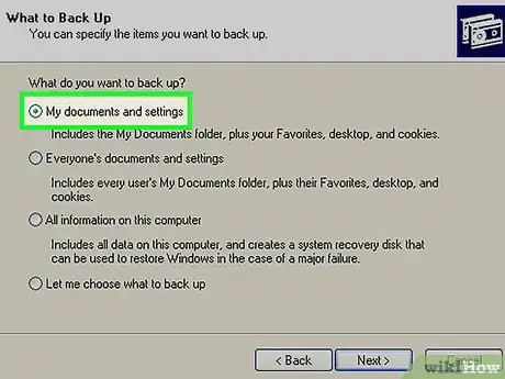 Imagen titulada Perform a Backup on Windows XP Step 3