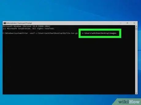 Imagen titulada Extract a Tgz File in Windows from the Command Line Step 8