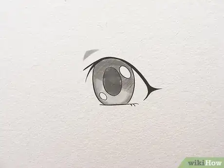 Imagen titulada Draw Simple Anime Eyes Step 7