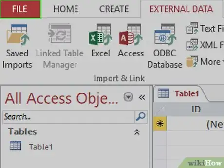 Imagen titulada Create a Database from an Excel Spreadsheet Step 6