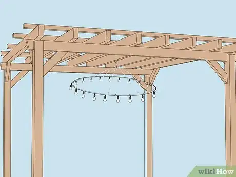 Imagen titulada Hang Pergola Lights Step 13