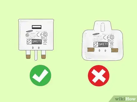 Imagen titulada Tell if a Samsung Charger Is Real Step 2