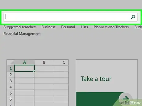 Imagen titulada Make a Spreadsheet Step 3