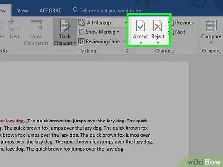 Imagen titulada Edit a Document Using Microsoft Word's Track Changes Feature Step 9