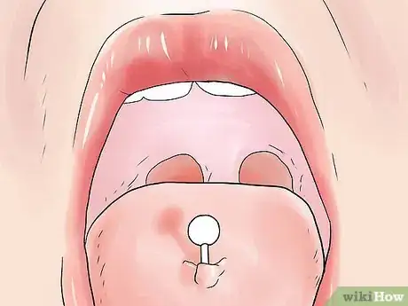 Imagen titulada Care for an Oral Piercing Step 7