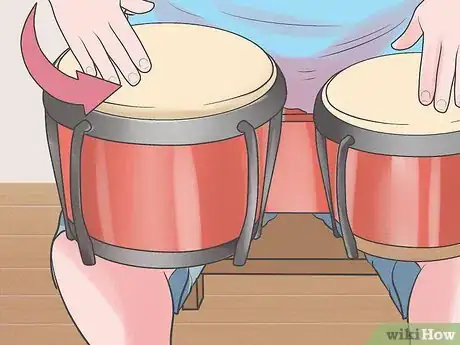 Imagen titulada Play the Bongos Step 10