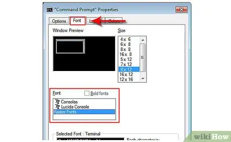 Imagen titulada Customize the Font in Windows Command Prompt Step 7