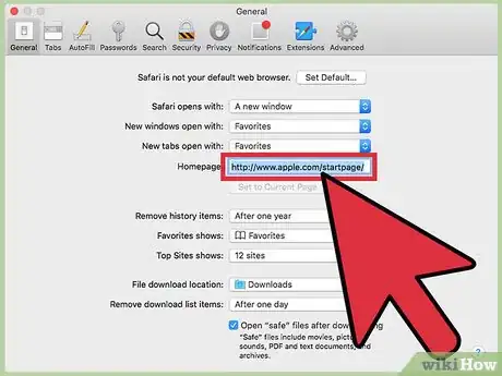 Imagen titulada Change Your General Preferences on Safari Step 13