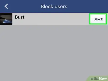 Imagen titulada Block Someone Who Has Blocked You on Facebook Step 8