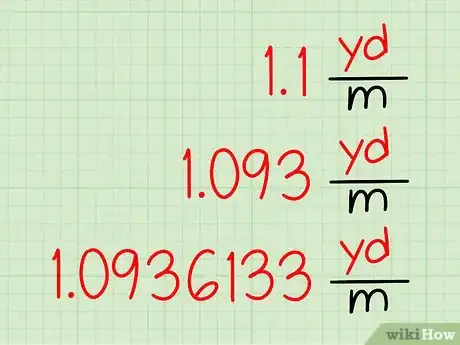 Imagen titulada Convert Meters to Yards Step 5