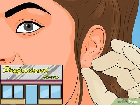 Imagen titulada Reopen a Partially Closed Ear Piercing Hole Step 5