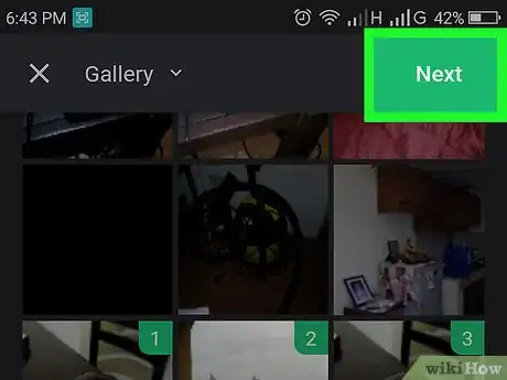 Imagen titulada Post Multiple Pictures on Reddit on Android Step 5