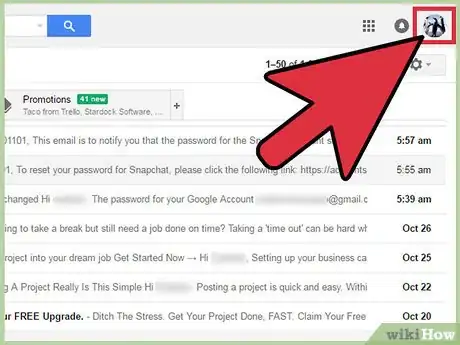 Imagen titulada Change Your Default Gmail Account Step 2