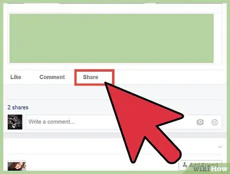 Imagen titulada Repost on Facebook Step 5