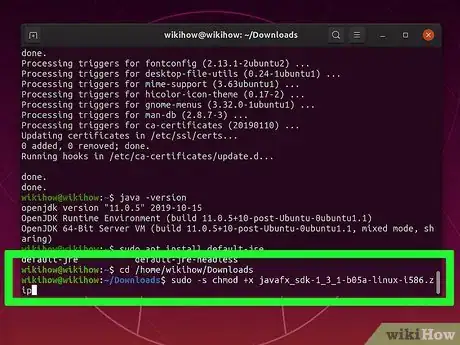 Imagen titulada Install JavaFX on Ubuntu Linux Step 8