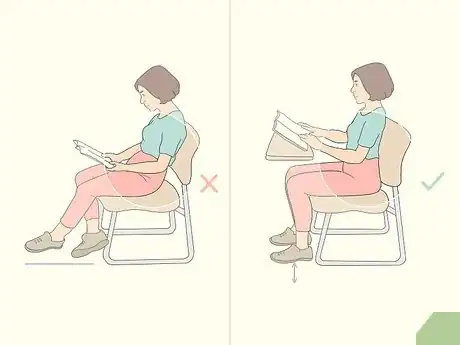 Imagen titulada Read with Good Posture Step 1