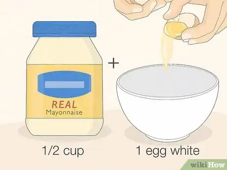 Imagen titulada Use Mayonnaise as a Hair Conditioner Step 11