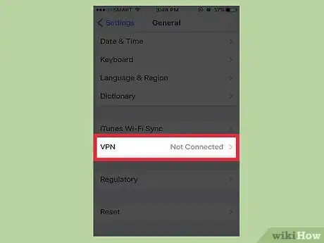 Imagen titulada Configure VPN on an iPhone Step 3