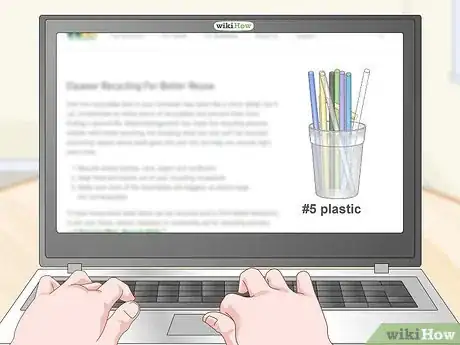 Imagen titulada Dispose of Plastic Straws Step 1