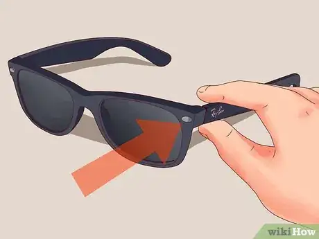 Imagen titulada Tell if Ray Ban Sunglasses Are Fake Step 5