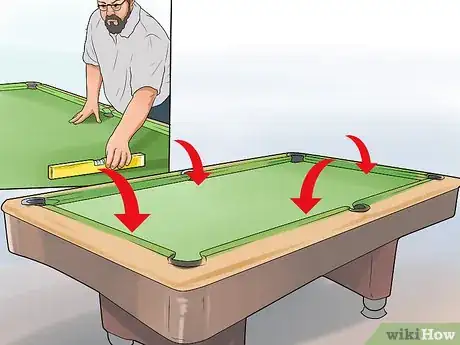 Imagen titulada Level a Pool Table Step 4