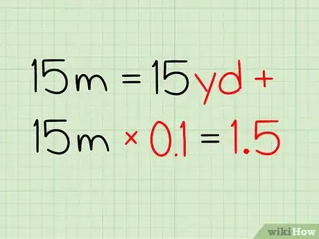 Imagen titulada Convert Meters to Yards Step 8