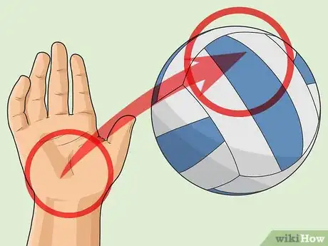 Imagen titulada Serve a Volleyball Overhand Step 12