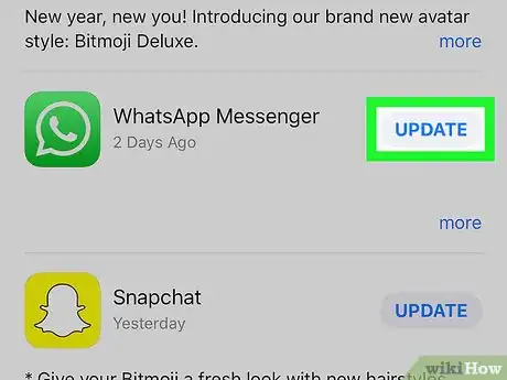 Imagen titulada Update WhatsApp on iPhone or iPad Step 4