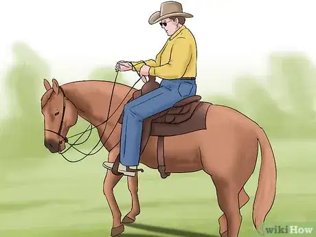 Imagen titulada Steer a Stubborn Horse Step 3