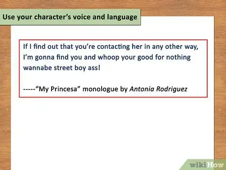 Imagen titulada Write a Monologue for a Play Step 7