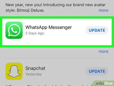 Imagen titulada Update WhatsApp on iPhone or iPad Step 3