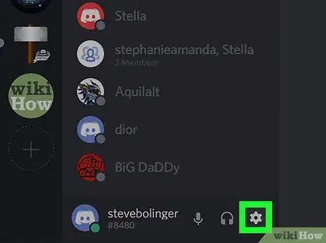 Imagen titulada Log Out of Discord on a PC or Mac Step 2