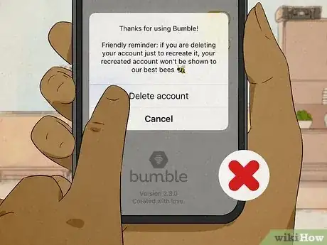 Imagen titulada Does Deleting Your Bumble Account Cancel Your Subscription Step 1