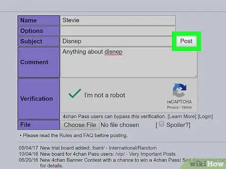 Imagen titulada Post on 4chan Step 7
