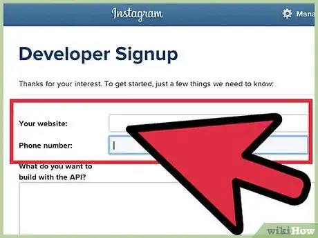 Imagen titulada Register for the Instagram API Step 3