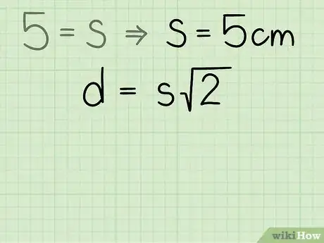 Imagen titulada Calculate a Diagonal of a Square Step 14