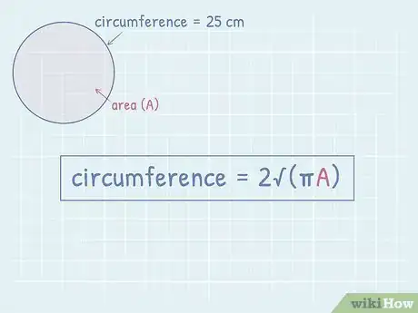 Imagen titulada Find the Area of a Circle Using Its Circumference Step 8