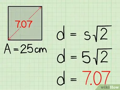 Imagen titulada Calculate a Diagonal of a Square Step 16