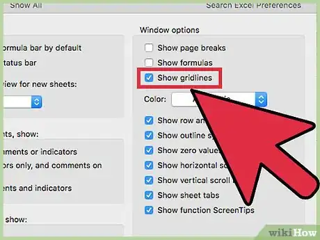 Imagen titulada Add Grid Lines to Your Excel Spreadsheet Step 5