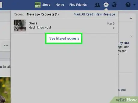 Imagen titulada Accept Message Requests on Facebook Step 9