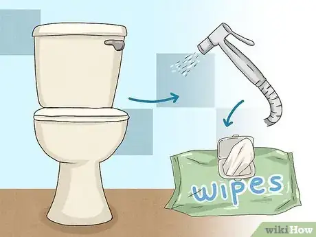 Imagen titulada Do You Use a Bidet Before or After Wiping Step 1